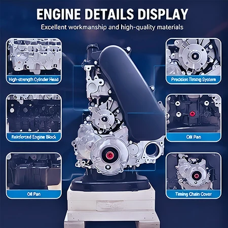 Toyota 2KD-FTV 2.5L D-4D Diesel Engine Long Block Product Information Table suppliers